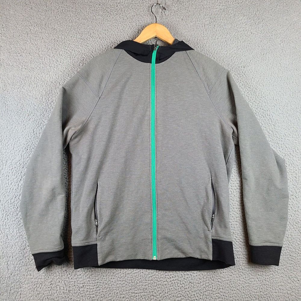 LULULEMON City Sweat Zip Hoodie Full Zip Jacket Tech Performance Gym Casual XL